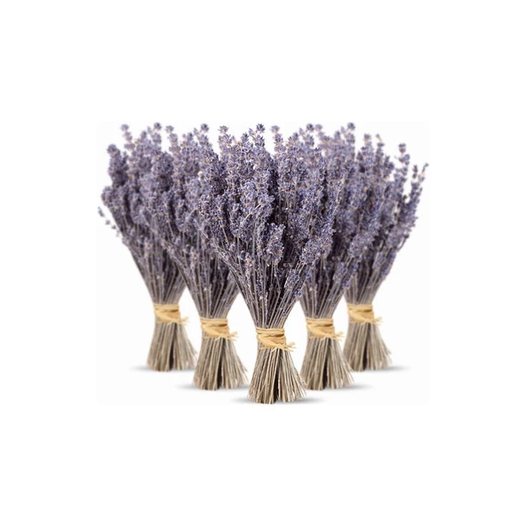Doğal Kurutulmuş Lavanta Demeti 40-50 Cm 5 Adet - 2