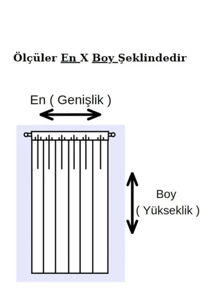 Keten Bohem Tarz Püsküllü  Fon Perde (EN X BOY) - Tek Kanat - Pilesiz - 4