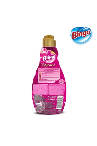  Soft Konsantre Çamaşır Yumuşatıcısı Begonvil 1440 ml X 4 Adet - 4