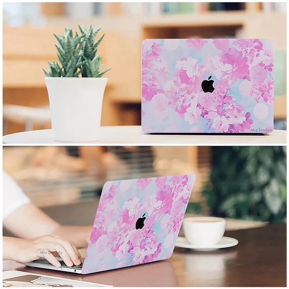Macbook Pro Kılıf 13 inç Flower02 (Eski HDMI'lı Model 2012-2015) A1425 A1502 ile Uyumlu - 11