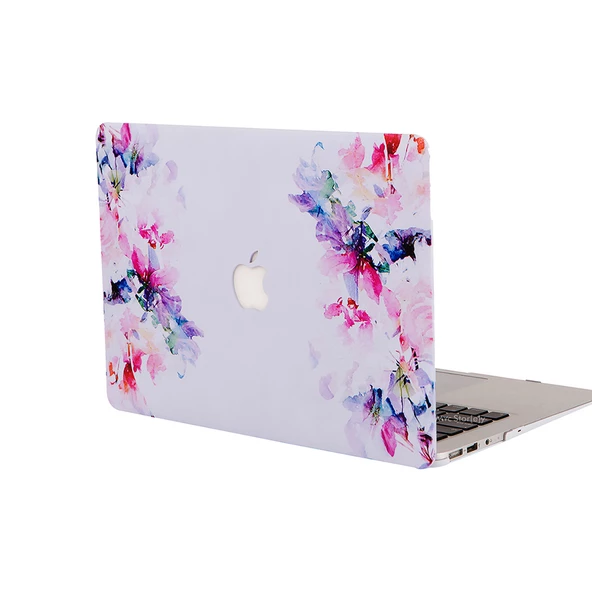 Macbook Pro Kılıf 13 inç Flower02 (Eski HDMI'lı Model 2012-2015) A1425 A1502 ile Uyumlu - 10