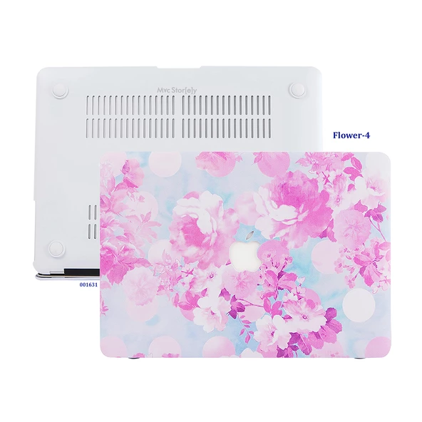 Macbook Pro Kılıf 13 inç Flower02 (Eski HDMI'lı Model 2012-2015) A1425 A1502 ile Uyumlu - 3