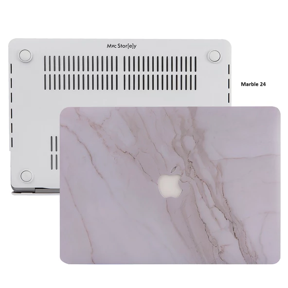 Macbook Pro Kılıf 13 inç Mermer09 (Eski HDMI'lı Model 2012-2015) A1425 A1502 ile Uyumlu - 5