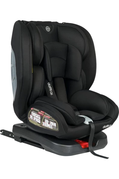 Convers Baby Dafiti 0-36 Kg 360 Derece Dönebilen Oto Koltuğu Isofix Siyah - 2