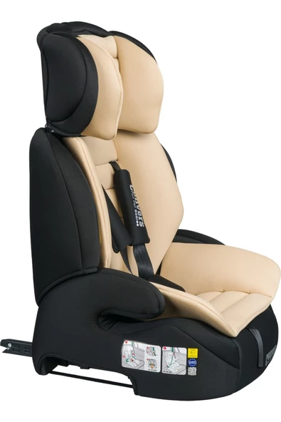 Crazz pro isofixli Bebek Çocuk Oto Koltuğu 9-36 kg Bej - 2