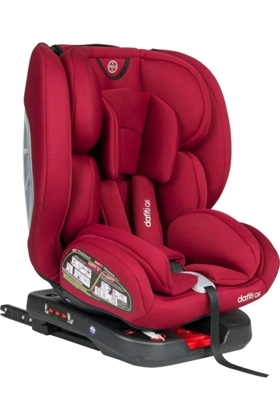 Convers Baby Dafiti 0-36 Kg 360 Derece Dönebilen Oto Koltuğu Isofixli Bordo - 2