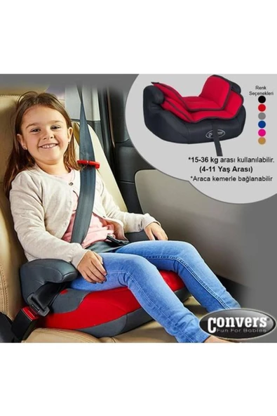 Convers Ultra Comfort 15-36 kg Yükseltici Kırmızı - 2