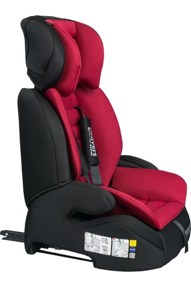 Crazz pro isofixli Bebek Çocuk Oto Koltuğu 9-36 kg Kırmızı - 2