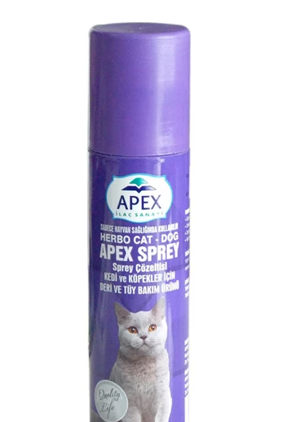 Apex Herbo Deri Ve Tüy Sağlığı Koruyucu Kedi Ve Köpek Spreyi 150 ml