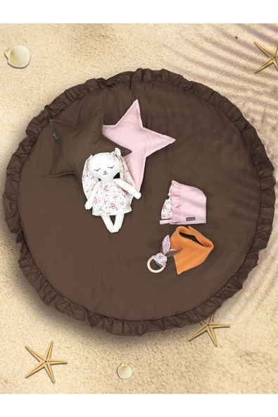 MORDESİGN Bebek/Çocuk Oyun Halısı, Yenidoğan Emekleme Pedi, Aktivite Matı, Çok Amaçlı Minder, Kampçı Serisi - 6