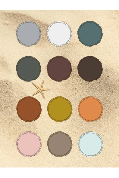 MORDESİGN Bebek/Çocuk Oyun Halısı, Yenidoğan Emekleme Pedi, Aktivite Matı, Çok Amaçlı Minder, Kampçı Serisi - 5