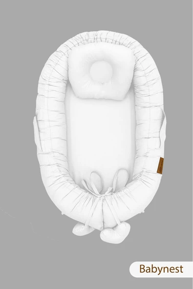 MORDESİGN Babynest Ortopedik Bebek Yatağı, Anne Yanı Bebek Yatağı, Ergonomik Tasarım, Morremix Serisi