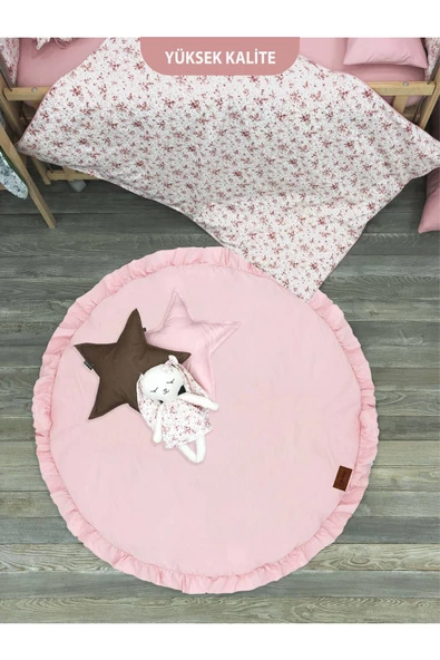 MORDESİGN Bebek/Çocuk Oyun Halısı, Yenidoğan Emekleme Pedi, Aktivite Matı, Çok Amaçlı Minder, Kampçı Serisi - 5