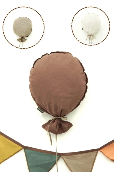 MORDESİGN Çocuk Odası Dekorasyonu 3'lü Balon Set, Bebek Odası Dekoratif Balon, Duvar Dekorasyonu - 4