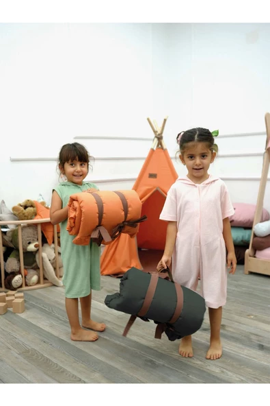 MORDESİGN Bebek/Çocuk Oyun Halısı, Yenidoğan Emekleme Pedi, Aktivite Matı, Çok Amaçlı Minder, Kampçı Serisi - 5