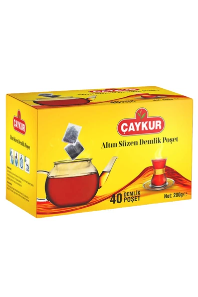 Çaykur Demlik Poşet Çay 200 gr