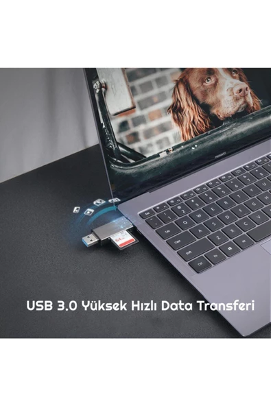 3.0 Type-c Mikro Usb Sd Tf Otg Hafıza Kart Okuyucu