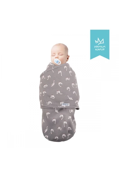 SEVİ BEBE 0 -3 AY Desenli Yeni Sezon Kundak %100 Pamuk - YENİ - 8