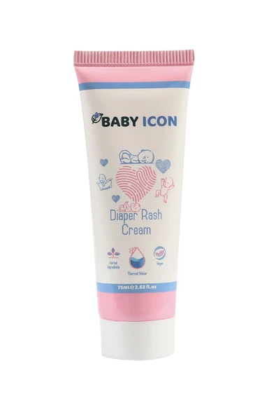 BABY İCON Pişik Önleyici Ve Onarıcı Krem -75 ml Doğal, Vegan - 2