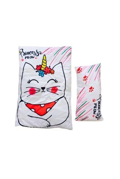JUSSO Pofuduk Unicorn Prenses Kedi Alt Açma Seti - Resim 4