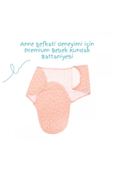 SEVİ BEBE 0 -3 Ay Desenli Yeni Sezon Kundak Pamuk  Yeni - 6