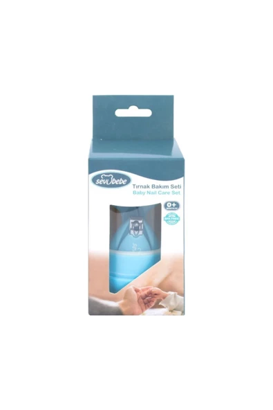 SEVİ BEBE Naturel Fırça Tarak +bebek Tırnak Bakım Seti - 4