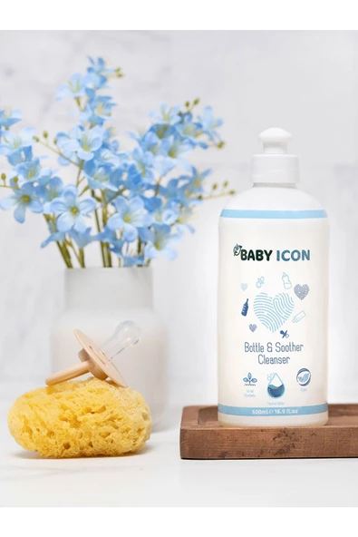 BABY İCON Baby Icon Emzik ve Biberon Temizleyici 500ml - 3