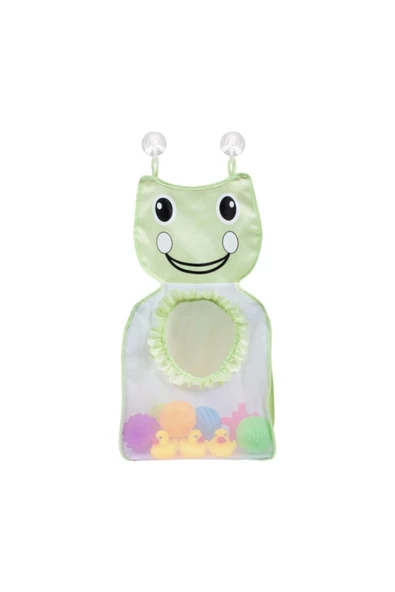 SEVİ BEBE Banyo Oyuncak Torbası ART-114 Kurbağa - 2