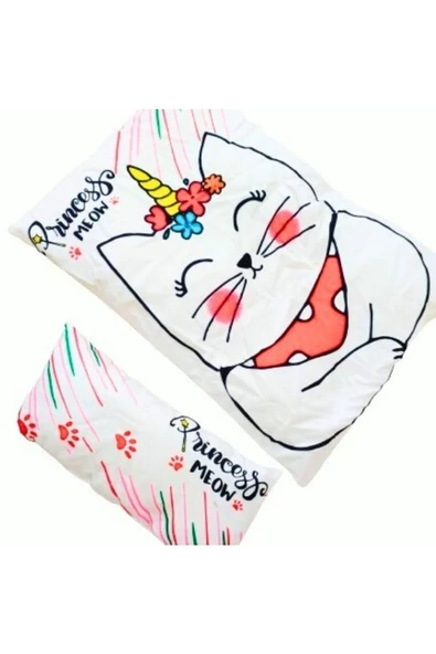 JUSSO Pofuduk Unicorn Prenses Kedi Alt Açma Seti - Resim 3