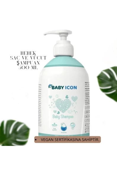 BABY İCON Bebek Şampuanı Doğal Içerikli 500 Ml