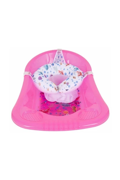 SEVİ BABY Oturaklı Bebek Banyo Filesi Art-691 Akvaryum Desen - 2