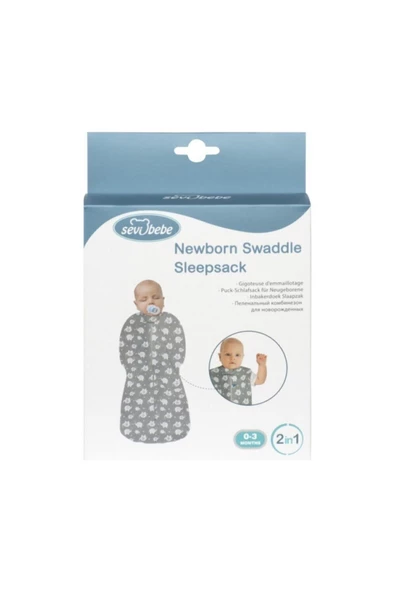 SEVİ BEBE Yenidoğan Tulum Kundak - 3