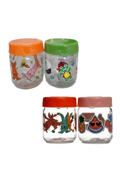 JUSSO Sevimli 200 ml 2’li Kavanoz - 4