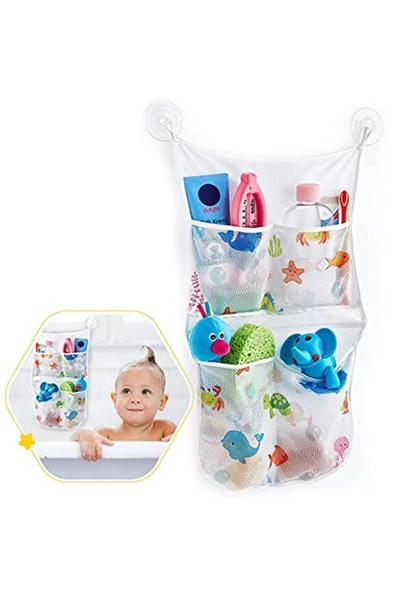 BABYJEM 469 Bebek Banyo Oyuncak Torbası - 2
