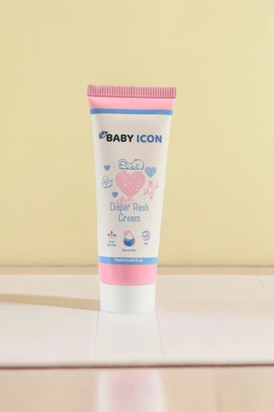 BABY İCON Pişik Önleyici Ve Onarıcı Krem -75 ml Doğal, Vegan - 4
