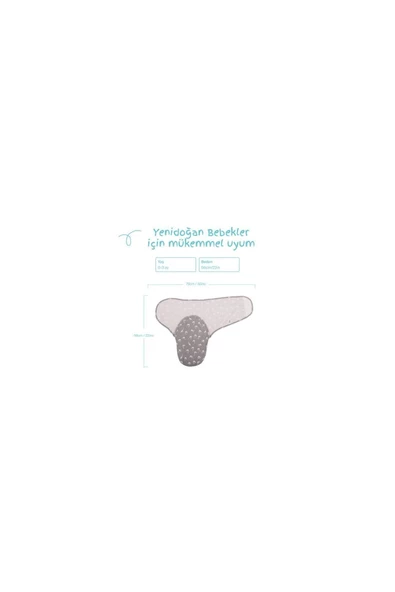 SEVİ BEBE 0 -3 AY Desenli Yeni Sezon Kundak %100 Pamuk - YENİ - 4