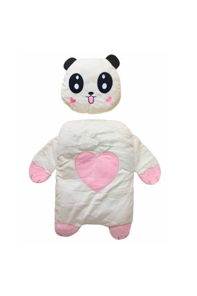 JUSSO Pofuduk Pembe Panda Alt Açma Seti