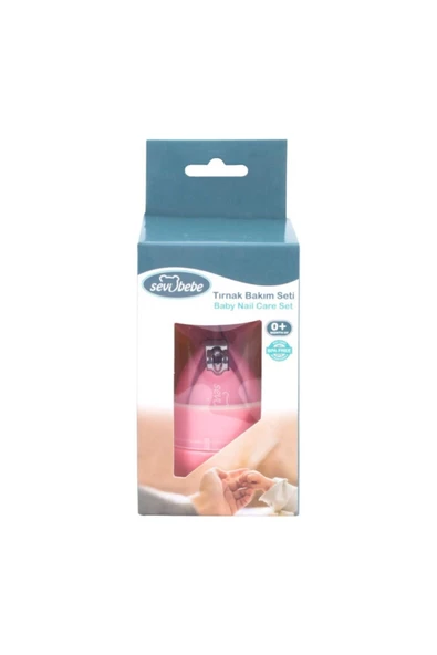 SEVİ BEBE Naturel Fırça Tarak +bebek Tırnak Bakım Seti. - 4