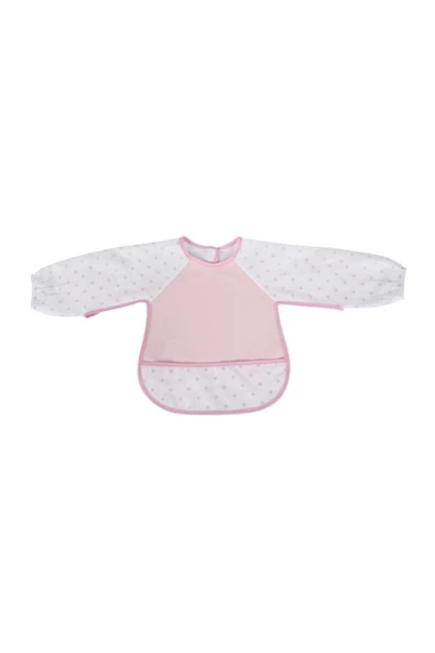 SEVİ BEBE Eko Kollu Mama Önlüğü Art-54 Pembe