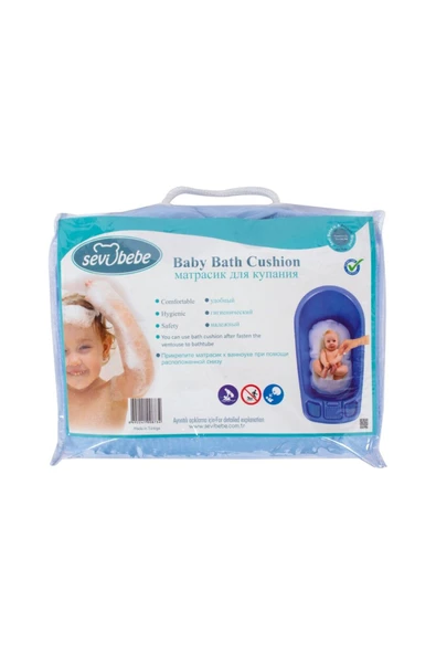 SEVİ BEBE Bebek Banyo Minderi Art-8734 Beyaz - 4