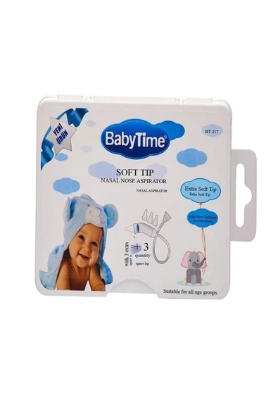 BABYTİME Yumuşak Uçlu Burun Aspiratörü - 3