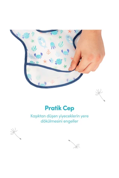 Sevi Bebe Yeni Sezon Cepli Eva Önlük - 3