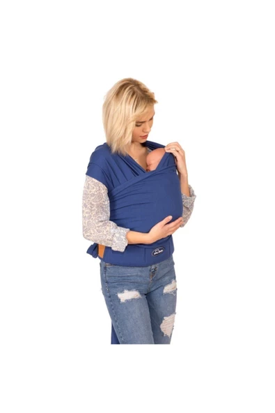 SEVİ BEBE Bel Destekli Sling ART-565 Lacivert