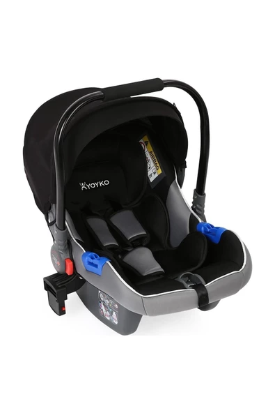 Yoyko Ultimate Travel Sistem Bebek Arabası 3 In 1 Siyah - 4