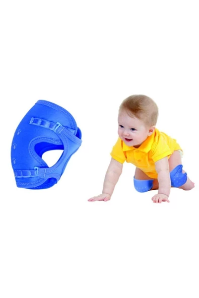 Sevi Bebe Destekli Bebek Mavi Emekleme Dizliği - Resim 2