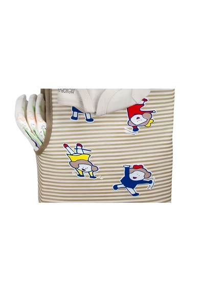 MAYA HOME Beşik Organizer & Bebek Odası Organizer 50cm X 20cm X 13cm - Kahve - 3