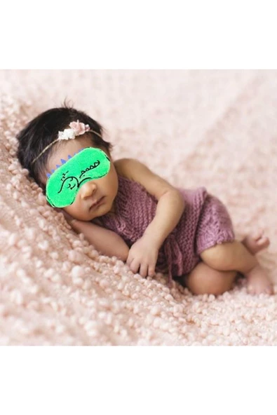 VAVBABY Bebek Uyku Maskesi Timsahlı - 3