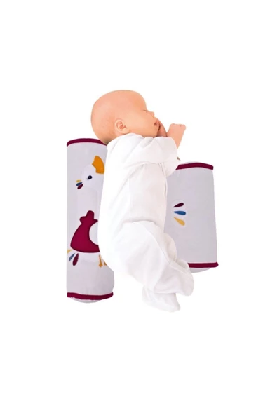 Sevi Bebe Güvenli Yan Yatış Yastığı Beyaz - Resim 2