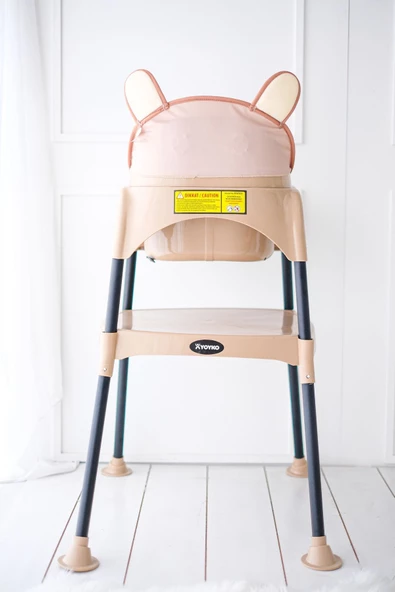 Jusso Bear 3 in 1 Portatif Mama Sandalyesi - Resim 4