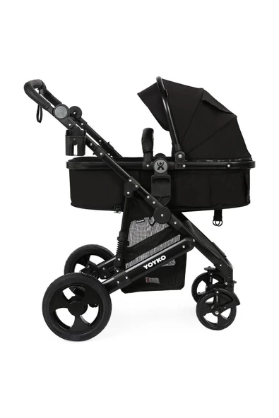 Yoyko Ultimate Travel Sistem Bebek Arabası 3 In 1 Siyah - 5